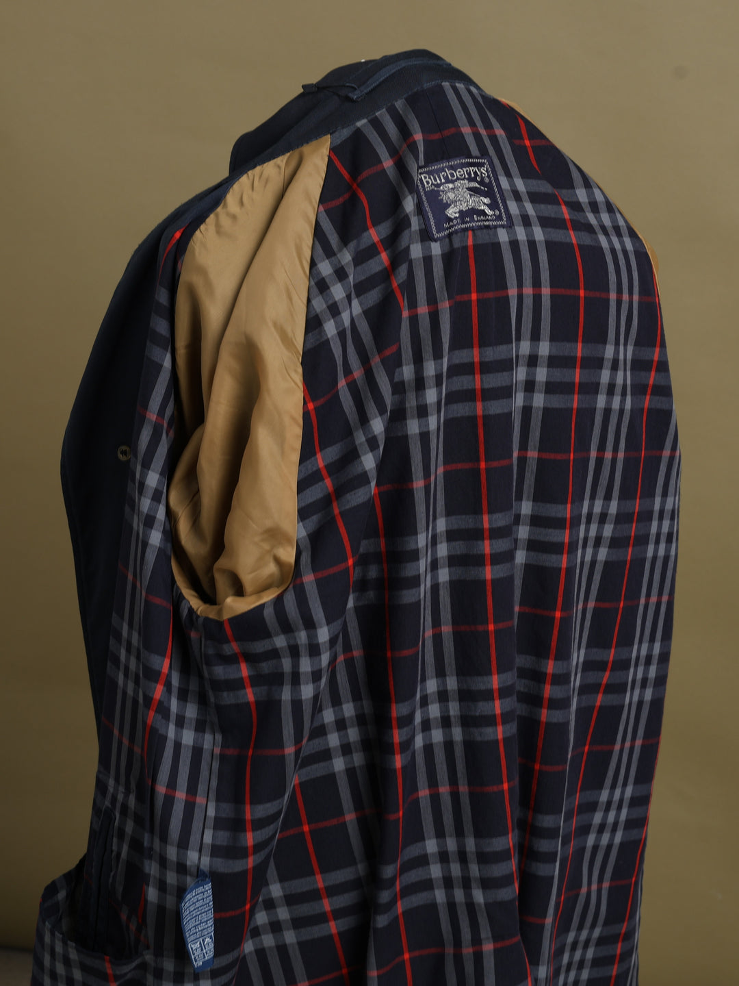 Burberrys Trench Coat Navy Men's L - detail 4