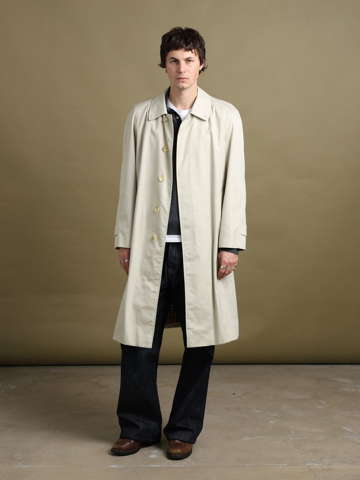 Burberrys Trench Coat Cream Men's M - front