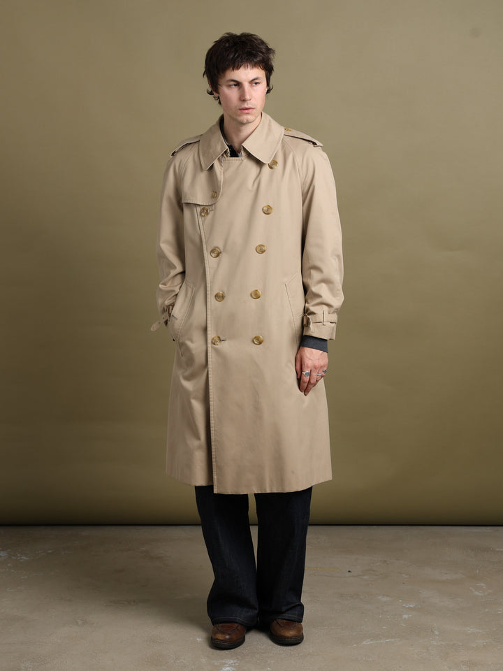 Burberrys Trench Coat Beige Men's L - styled