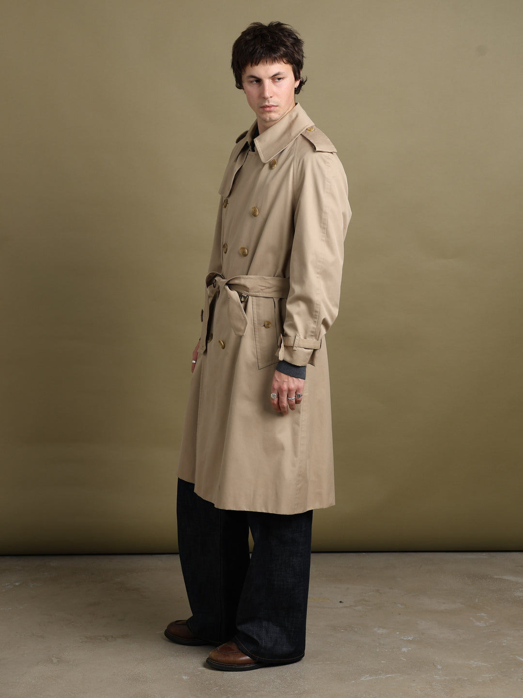Burberrys Trench Coat Beige Men's L - detail 2