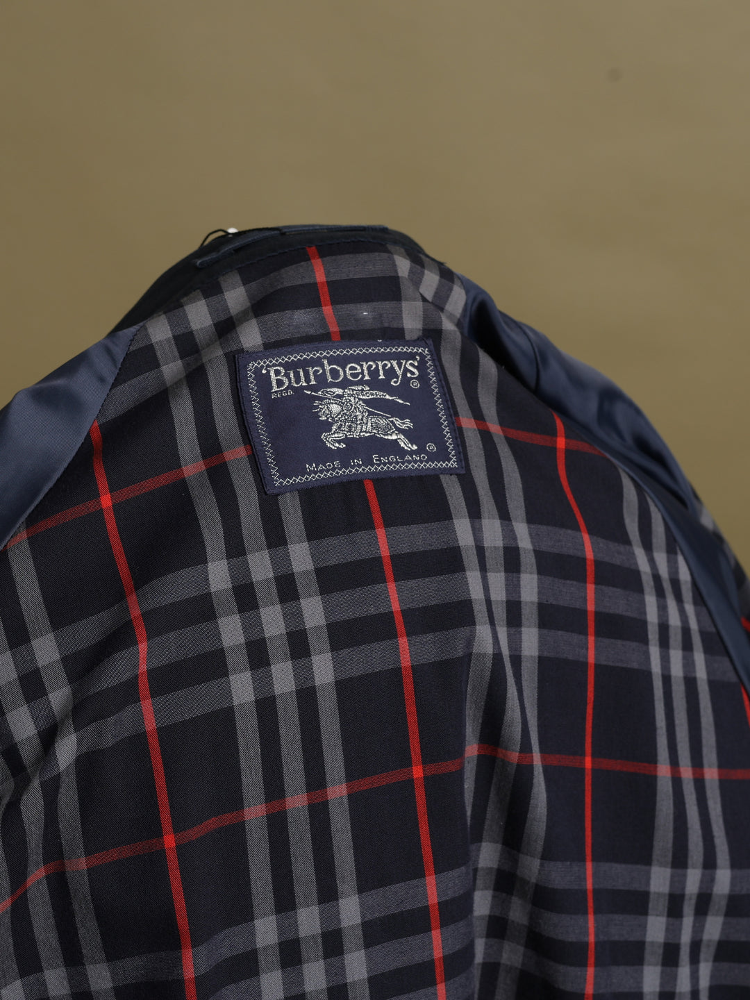 Burberrys Harrington Jacket Navy Men's L - detail 4