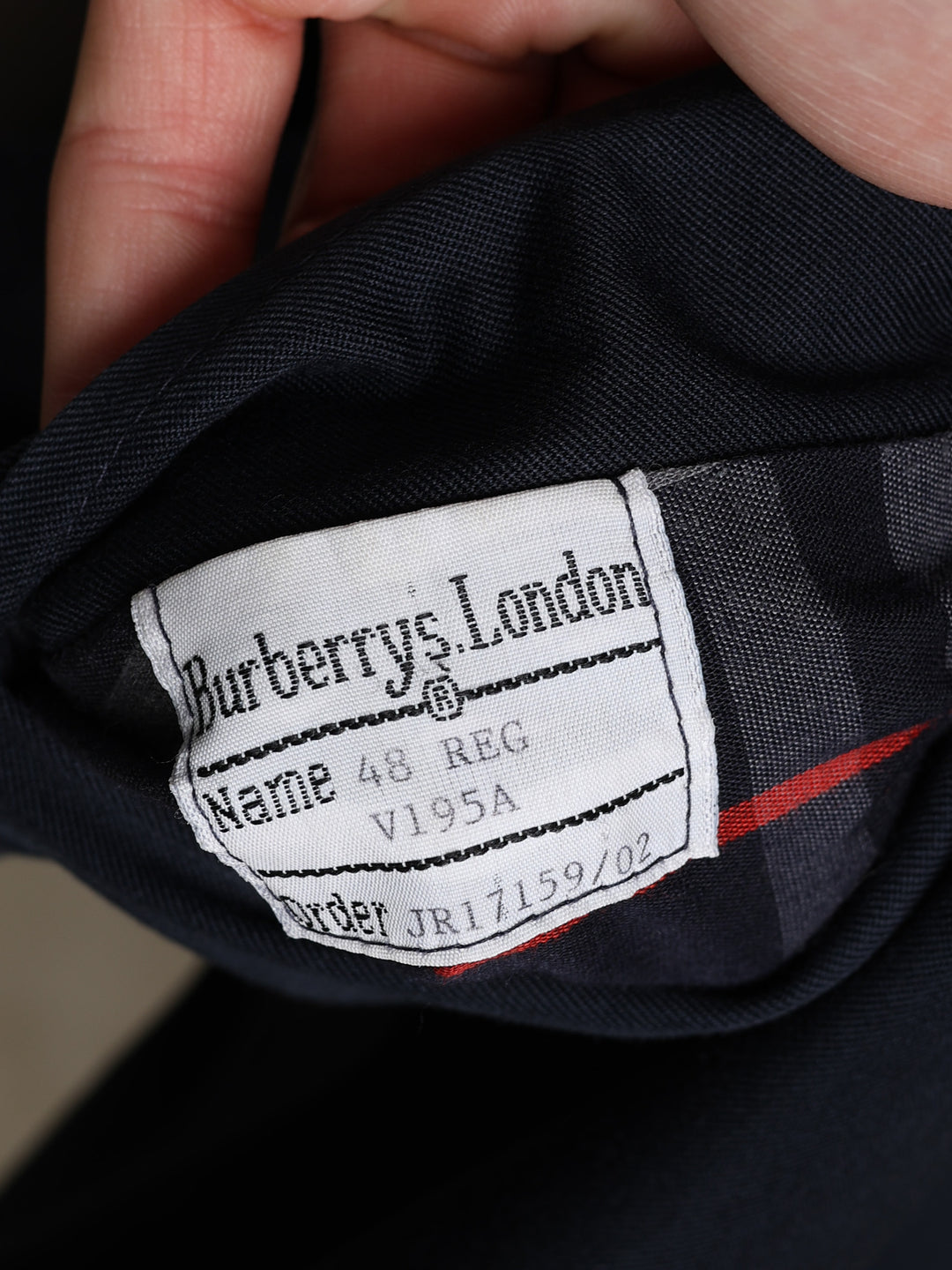 Burberrys Harrington Jacket Navy Men's L - detail 6