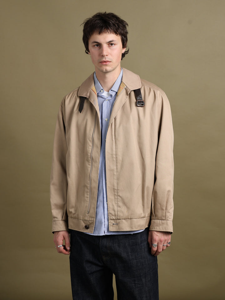 Burberrys Blouson Jacket Beige Men's L - fabric detail