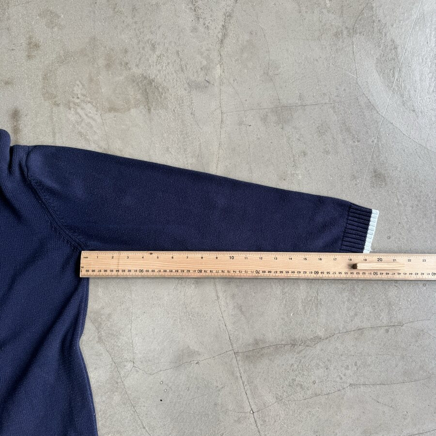 Inseam arm - finishing at the cuff